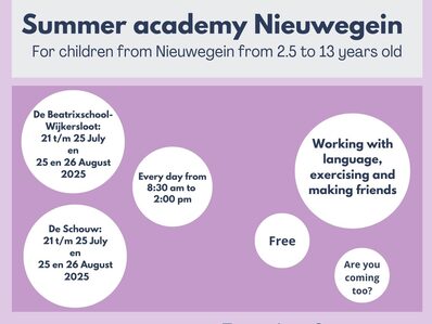 Flyer voor ouders ENG