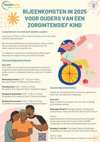 Bijeenkomsten voor ouders zorgintensief kind 2025 JPG